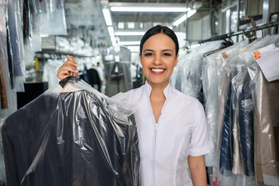 dry cleaning service